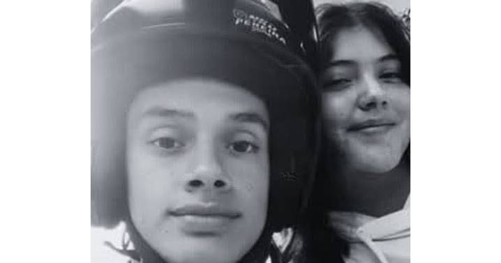 Ellos eran David y Dahiana, la pareja que murió en choque de moto contra un camión en vía Caldas