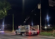 Rehabilitan luminarias en bulevar Nuevo Hidalgo