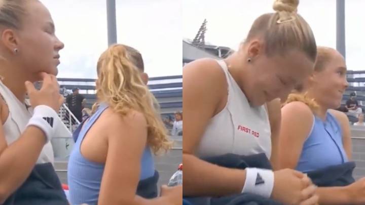 Russian tennis star Mirra Andreeva has awkward US Open run