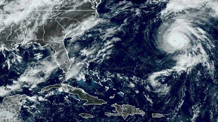Hurricane Gabrielle rapidly intensifies into Category 3 storm