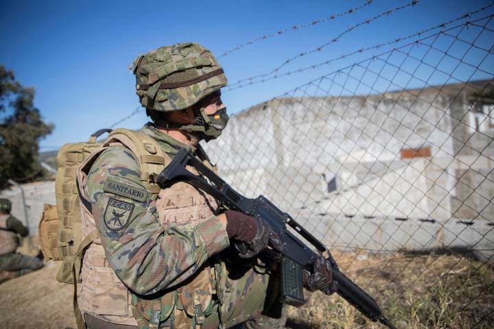 El gasto en defensa de España se mantendrá por debajo del 2% en 2026