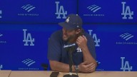 Clayton Kershawn emotional over Dodger teammates