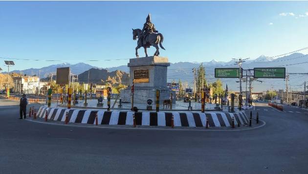 Uneasy calm in Leh, patrolling intensified