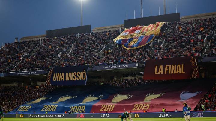 El Barça recibirá al PSG en Montjuic en su estreno como local en Champions