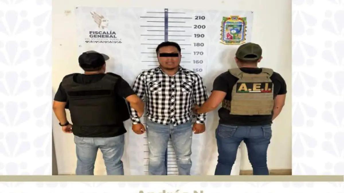 Andrés N, vinculado a proceso por triple homicidio en Zacatlán