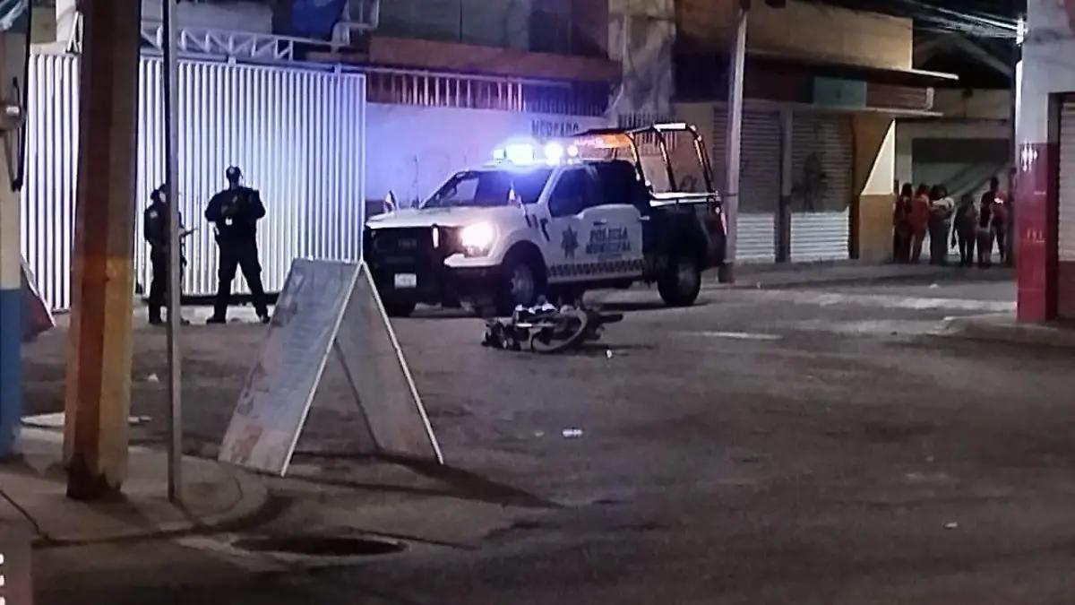 Balean a hombre en Barrio de Santa Anita en Irapuato