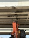 Excavator strikes Edmonton’s Whitemud overpass, causing structural damage… again