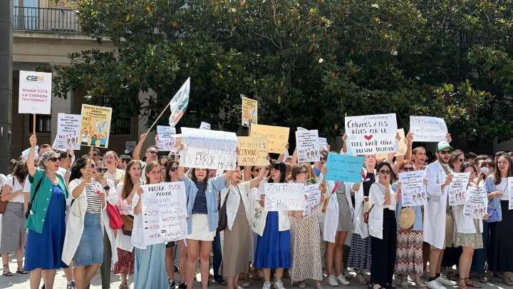 Los trabajadores del Sistema Nacional de Salud denuncian este martes “un Estatuto Marco insuficiente"