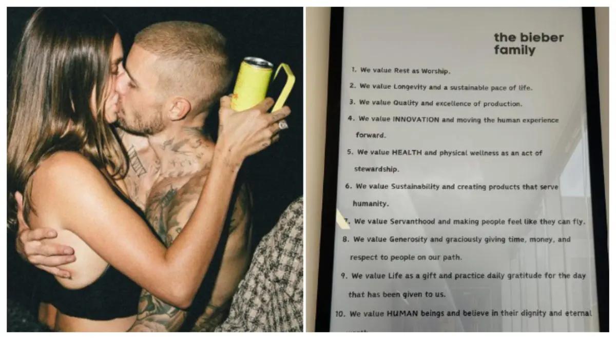 Justin Bieber comparte las 10 reglas de la “Familia Bieber” y celebra su séptimo aniversario de bodas