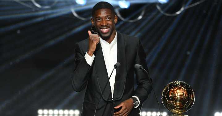 Balón de Oro 2025: Ousmane Dembélé se impone a Lamine Yamal y se lleva el trofeo al mejor jugador