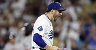 Dodgers edge Giants after bullpen manages to hold on to precarious lead