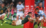 Rugby Championship: dura caída y lesiones en Los Pumas ante Sudáfrica por 67