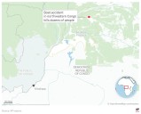 Capsizing kills more than 100 people in Congo in the second deadly boat accident this week