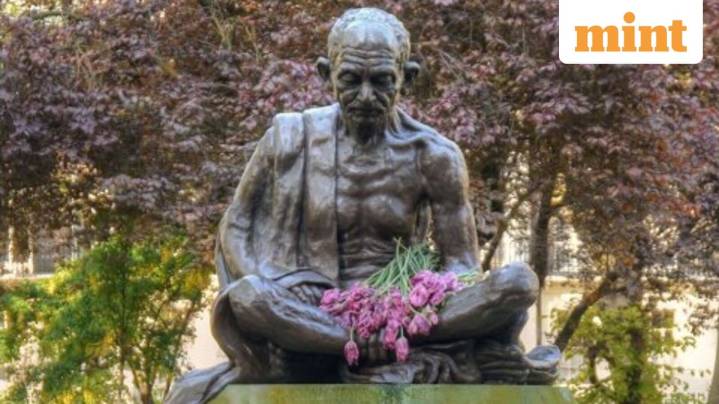 Mahatma Gandhi's iconic statue vandalised in London