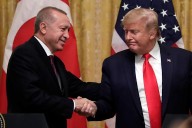 Trump is hosting Turkey's Erdogan at the White House as the US considers lifting ban on F