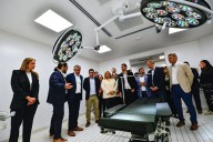 Figueroa inauguró la ampliación del hospital de Rincón de los Sauces