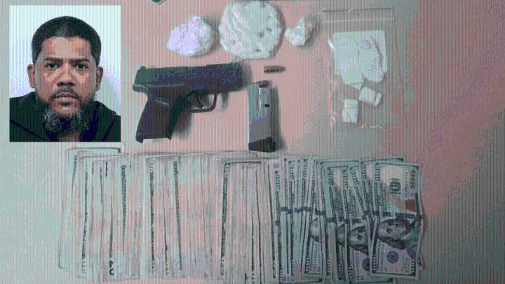 Police seize cash, heroin, and firearm from Springfield suspect