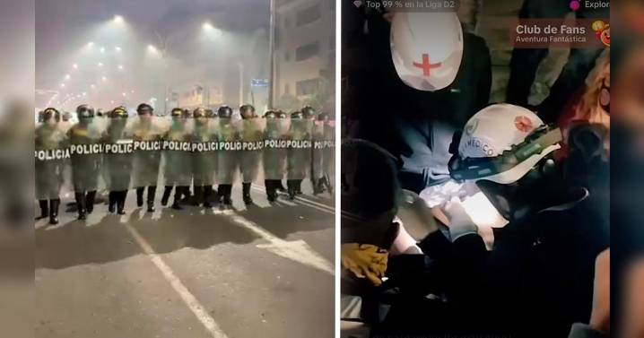 Primer herido en la segunda marcha de la Generación Z: brigadista fue víctima de perdigón