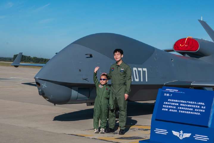 Drones chinos debutaron en la exhibición aérea de Changchun