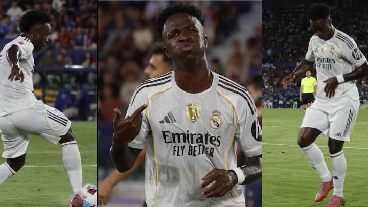 La secuencia inédita del golazo de Vinicius: golpeo a lo Modric y baile épico