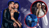 Cazzu rompe en llanto en pleno escenario al cantar desgarradora canción que cantó junto a Nodal