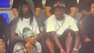 Vinicius y Camavinga sorprenden viendo un partido de fútbol sala en Valdepeñas
