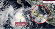 Tormenta Tropical Mario se reactiva frente a las costas de Baja California Sur generando alerta por lluvias fuertes y vientos intensos
