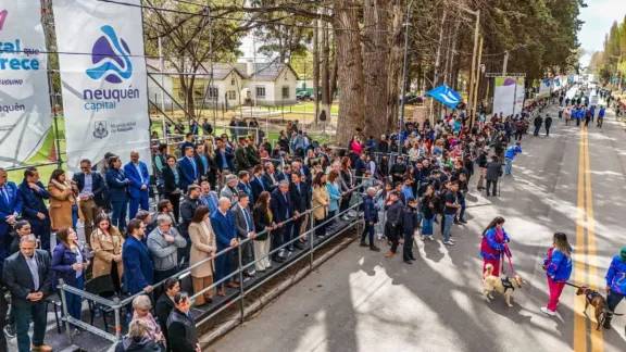 Neuquén celebró con un multitudinario desfile