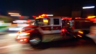 Crews battling massive apartment fire in Bucks County