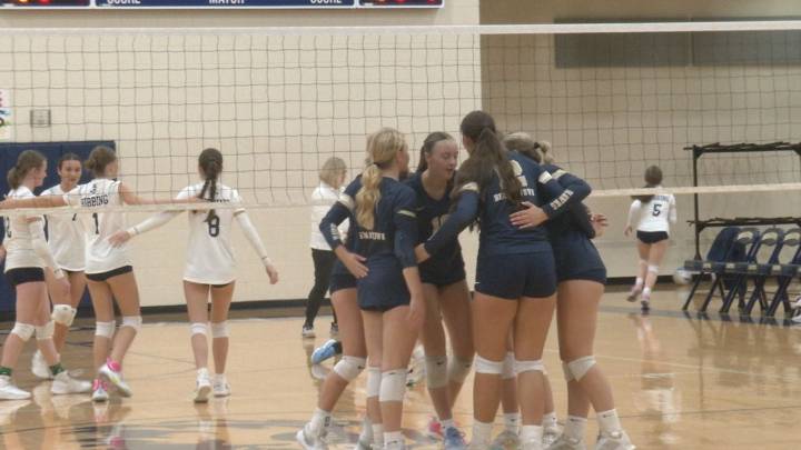Hermantown Volleyball Bounces Back Against Hibbing, Winning in Three