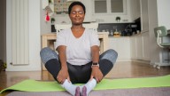 A yoga and fitness instructor says that hip immobility is a common problem