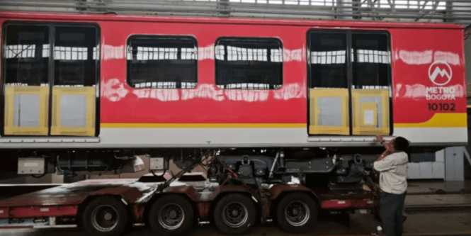 Primer tren del Metro de Bogotá: cómo se envía desde China y qué pasará al llegar 