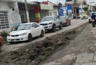 Calles de El Pitillal en ruinas: Exiquio Corona y Revolución, intransitables por baches