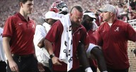 Alabama linebacker Jah-Marien Latham hospitalized after neck injury in practice