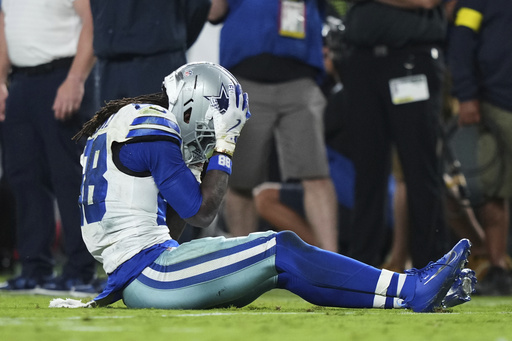 CeeDee Lamb asume la culpa por la derrota de los Cowboys ante Eagles