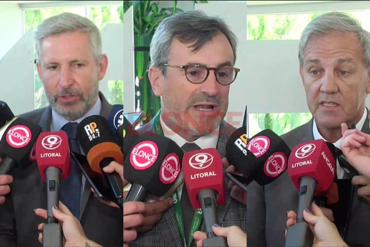 Jornada de la Industria en Paraná: las apreciaciones de Frigerio, Rappallini y Bourdin