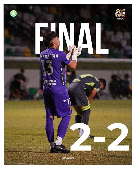 La Balona suma su primer punto en un partido de altibajos