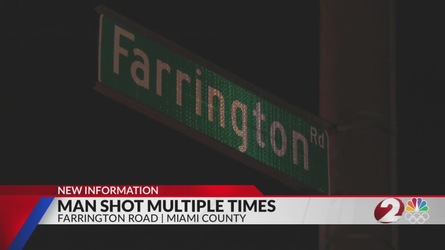 Miami County man found shot Sunday night: Police