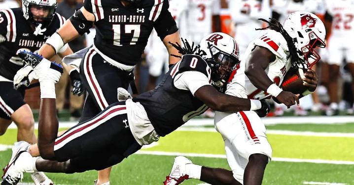 Lenoir-Rhyne college football drops second straight in 20