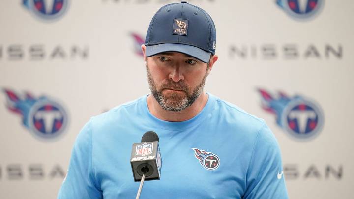 What Titans HC Brian Callahan said about job security after latest pathetic loss