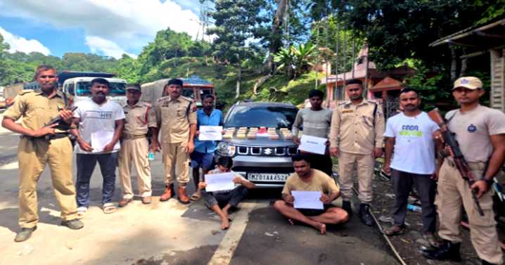 Drugs worth Rs 2.5 crore seized by police in Churaibari, two peddlers in custody