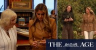 Catherine, Princess of Wales and Queen Camilla host Melania Trump at Windsor