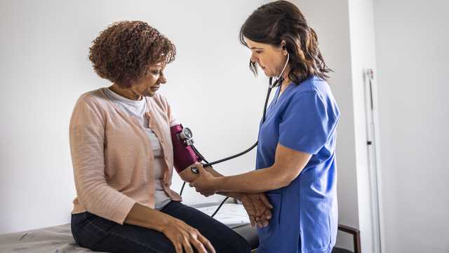 Women notice blood pressure spike during menopause