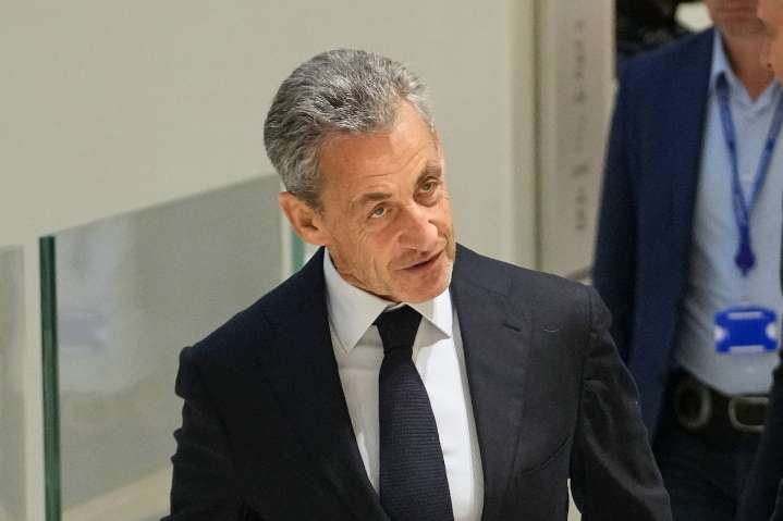 Former French President found guilty on key charge in Libya case