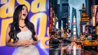 Karina García causa revuelo tras aparecer en las pantallas de Times Square