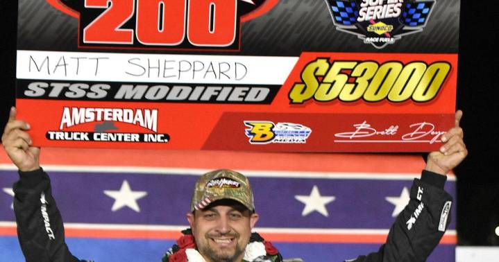 Matt Sheppard overcomes struggles to win at Fonda 