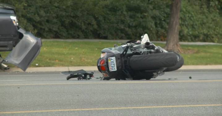 Motorcycle crash seriously injures rider and closes roadway in West Valley City
