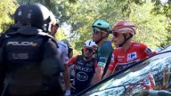 Ayuso y Almeida culpan a Sánchez de la suspensión de la última etapa de la Vuelta: "La violencia ha vencido al deporte"