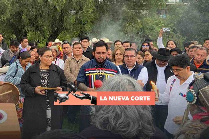 "Será una Corte distinta", comunidades indígenas 'consagran' bastones de mando para ministros