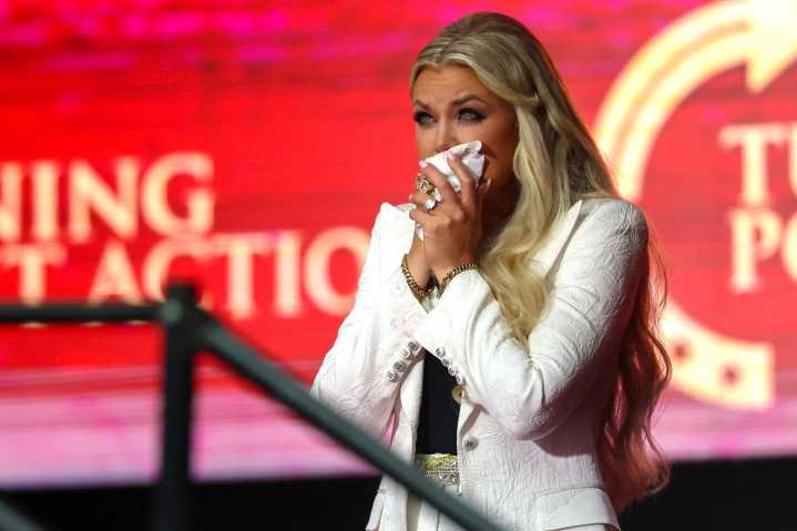Erika Kirk Mocked For 'Fake Tears,' 'WWE-Style' Entrance at Charlie Kirk Memorial